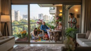 Retirement home near family and lifestyle amenities